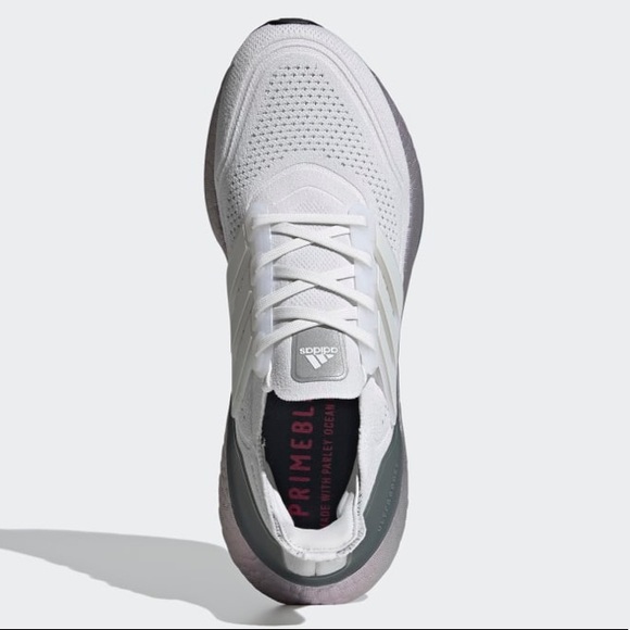 adidas UltraBOOST 21 Crystal White - Picture 3 of 8